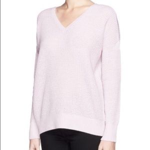 • vince • cashmere waffle sweater